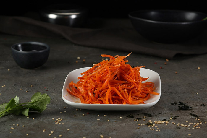 Korean carrots salad
